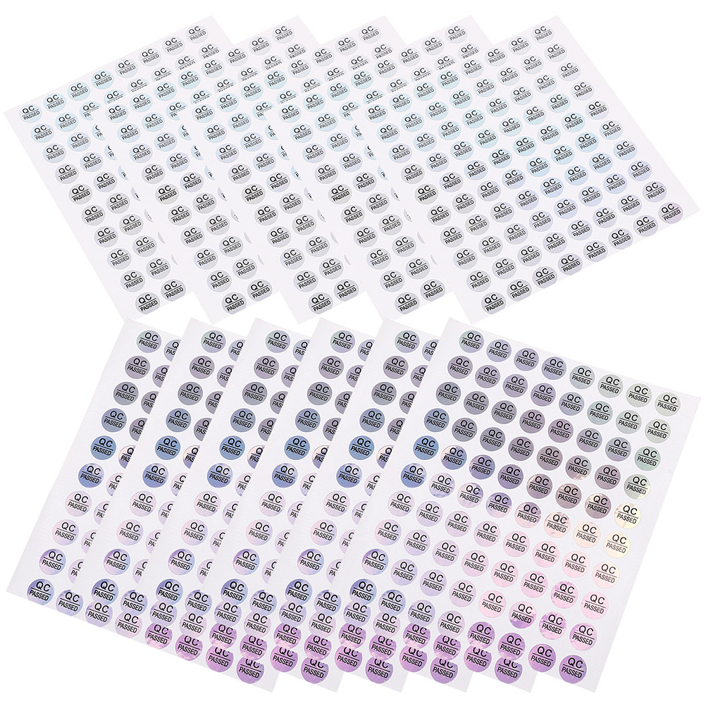 Printing Qc - 1600 autocollants PVC transparents « Qc
