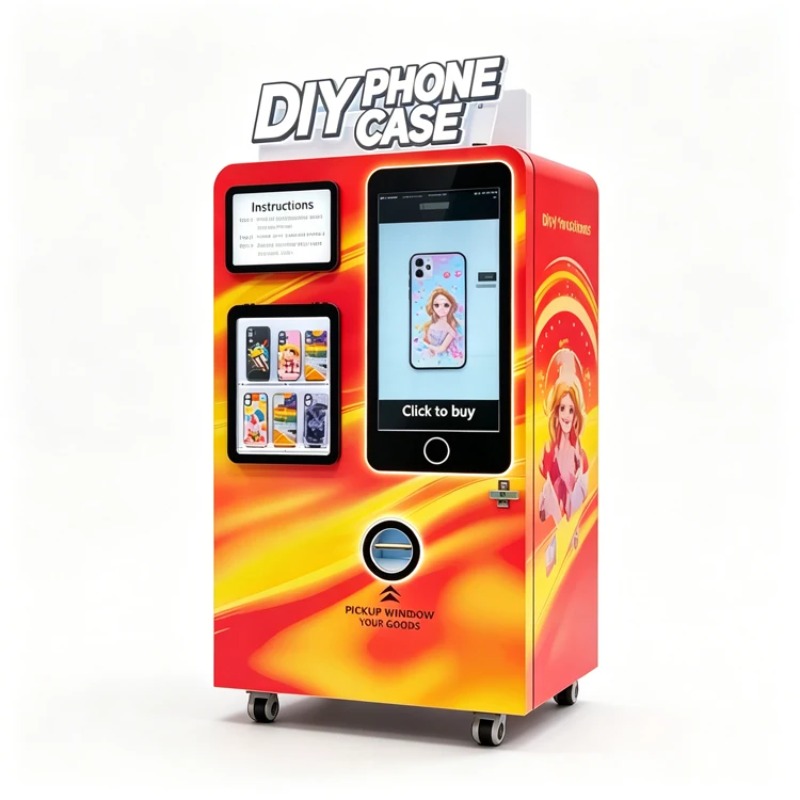 Commercial Printing Options - Distributeur automatique commercial durable et multicolore