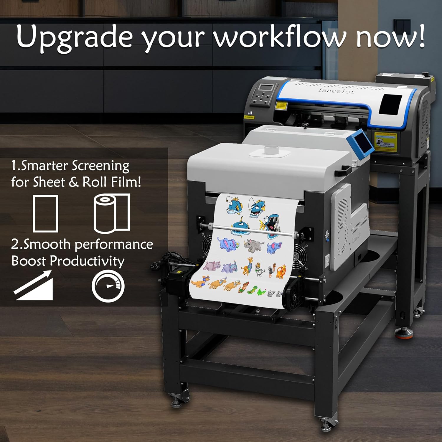 Lancelot A3 M1630 Pro DTF Stam - Commercial Printing Press avis et prix
