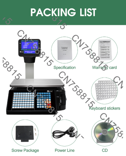 Balance électronique commercia - Commercial Printing Options avis et prix